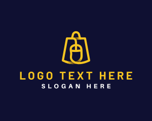Online - Mouse Gadget Shopping logo design