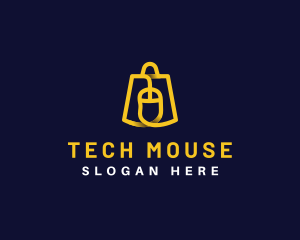 Mouse Gadget Shopping logo design