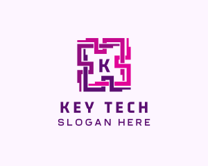 Tech QR Code App logo design