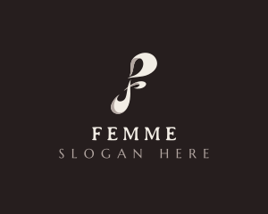 Premium Boutique Fashion Letter F logo design