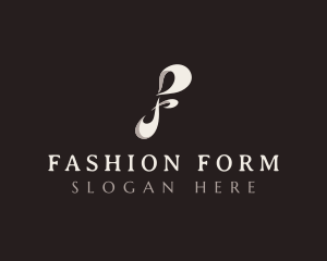 Premium Boutique Fashion Letter F logo design