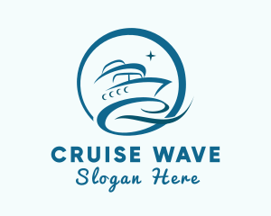 Cruiser - Coast Guard Ship logo design