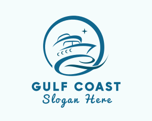 Coast Guard Ship logo design