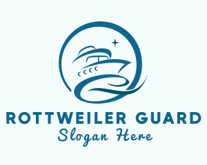 Coast Guard Ship logo design