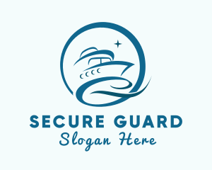 Coast Guard Ship logo design