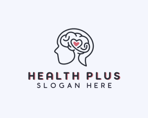 Heart Mental Health Therapy logo design