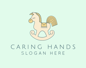 Nanny - Kiddie Horse Daycare logo design