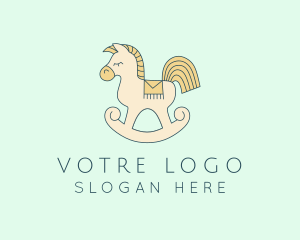 Preschool - Kiddie Horse Daycare logo design