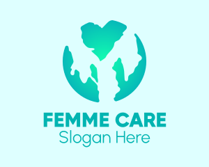 Charity Global Care logo design