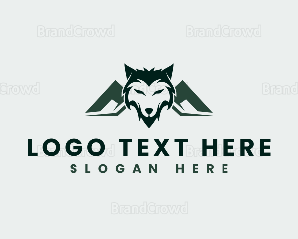Wild Dog Wolf Logo