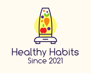 Healthy Smoothie Blender logo design