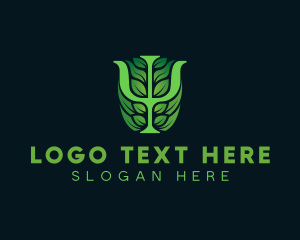 Leaves - Leaf Mental Psychology logo design