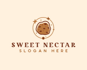 Galaxy Cookie Snack logo design