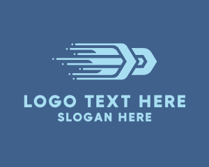 Logistics - Quick Arrow Delivery logo design