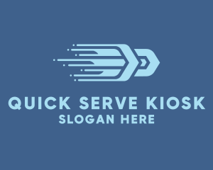 Quick Arrow Delivery logo design