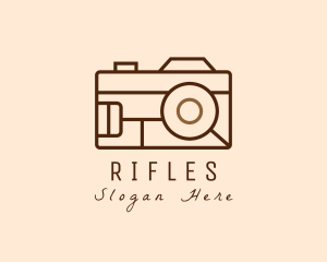 Retro Camera Photography Logo