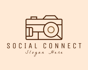 Retro Camera Photography Logo