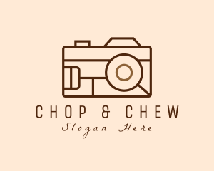 Retro Camera Photography Logo