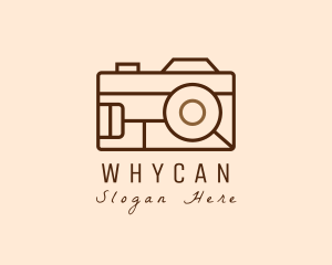 Camera App - Retro Camera Photography logo design