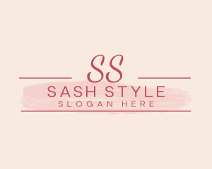 Wellness Beauty Salon logo design