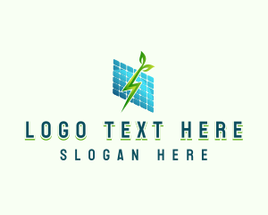 Renewable - Eco Solar Energy logo design