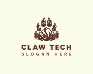 Mountain Claw Outdoor logo design