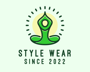 Healthy Yoga Meditation logo design