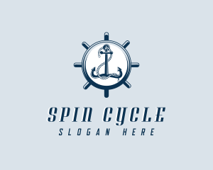 Wheel - Anchor Wheel Sail logo design