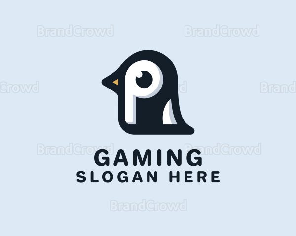 Penguin Letter P Logo