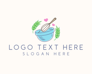 Bowl - Baking Whisk Patisserie logo design