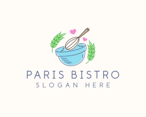 Baking Whisk Patisserie logo design