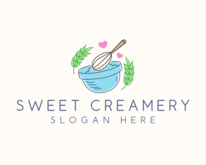 Baking Whisk Patisserie logo design