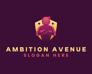 Ambition - Leader Boss Administrator logo design