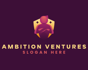 Ambition - Leader Boss Administrator logo design