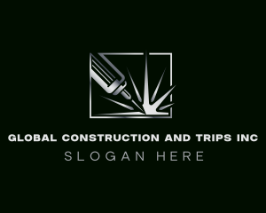 Fabrication - Industrial Metal Laser logo design