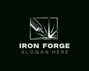 Industrial Metal Laser logo design