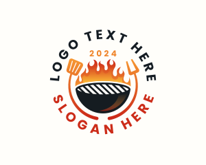 Eatery - Barbecue Grill Culinary logo design