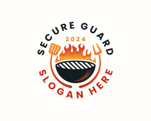 Roast - Barbecue Grill Culinary logo design