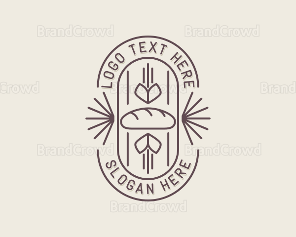 Bread Baking Baker Logo