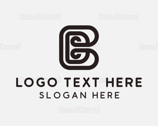 Interior Design Company Letter B Logo
