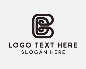 Interior Design - Interior Design Company Letter B logo design
