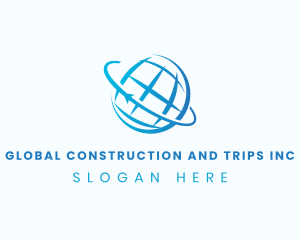Global Sphere Orbit logo design