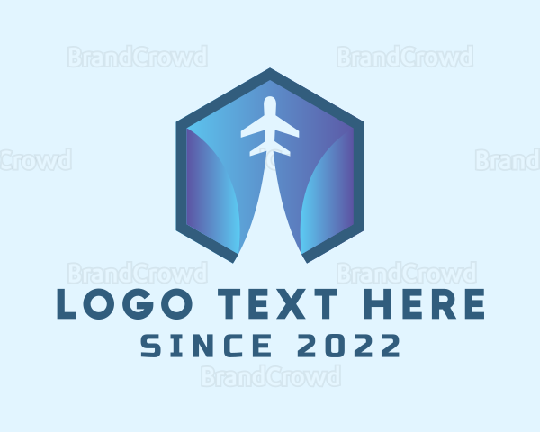 Airplane Travel Package Logo