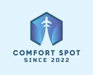 Airplane Travel Package logo design