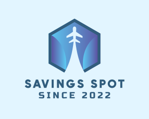 Airplane Travel Package logo design