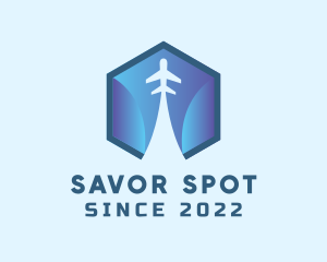 Airplane Travel Package logo design