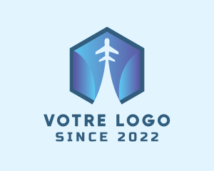 Locator - Airplane Travel Package logo design
