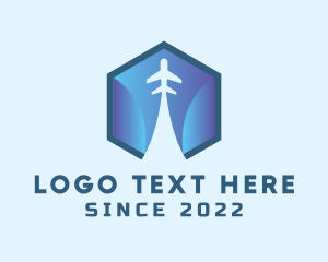 Tourism - Airplane Travel Package logo design