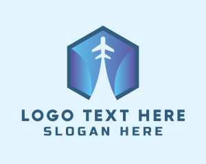 Airplane Travel Package Logo