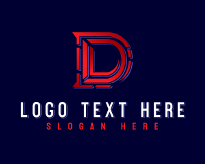 Firm - Modern Automotive Letter D logo design